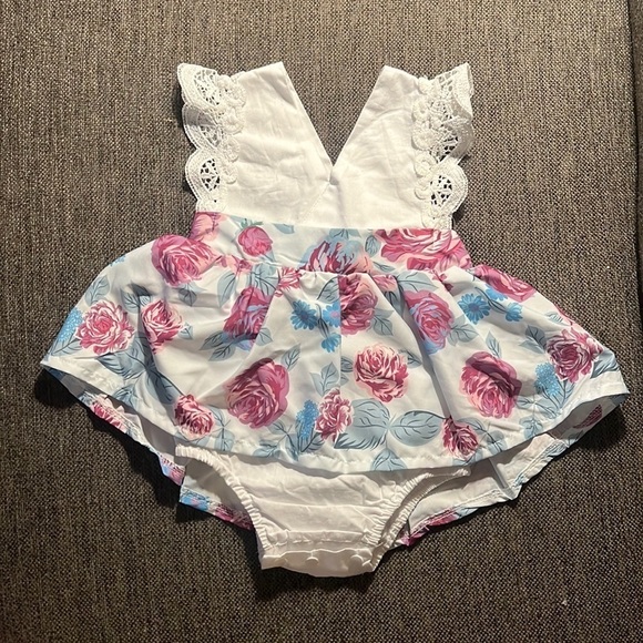 Canis One Pieces Canis Floral Baby Onesie Poshmark